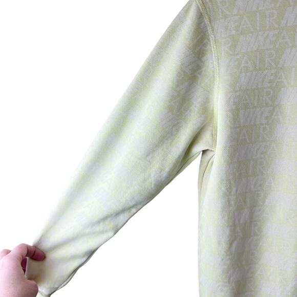 Nike Air Luminous Glow Neon‎ Sweatshirt Size XS Unisex - Picture 4 of 7